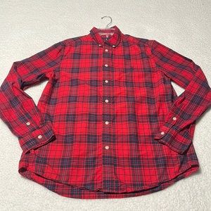 Ralph Lauren Boys Checked Button-Up Shirt, EUC, Size XL (18-20)